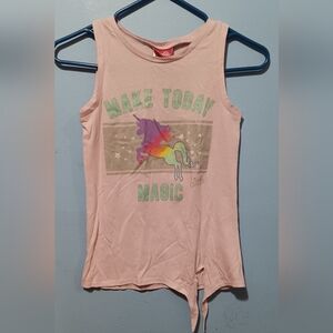 Colorful Unicorn Graphic Tank Top